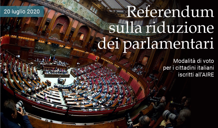 Referendum sulla riduzione dei parlamentari