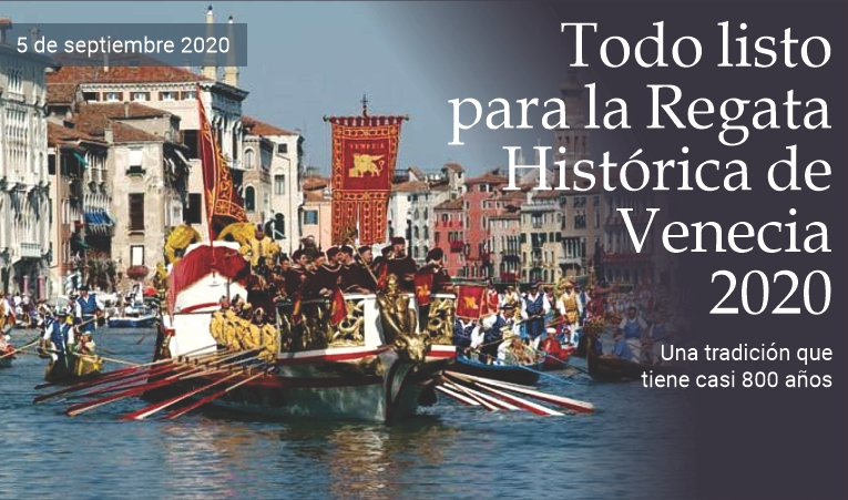Todo listo para la Regata Histrica de Venecia 2020