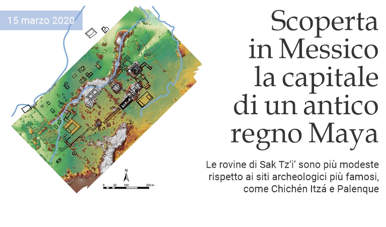 Scoperta un'antica capitale Maya