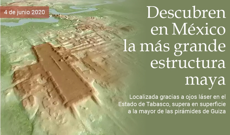Descubren en M�xico la m�s grande estructura maya