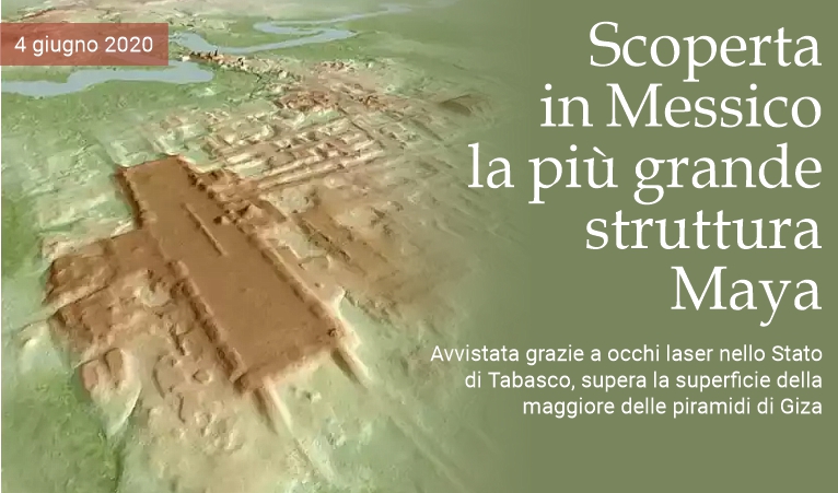 Scoperta in Messico la pi� grande struttura Maya