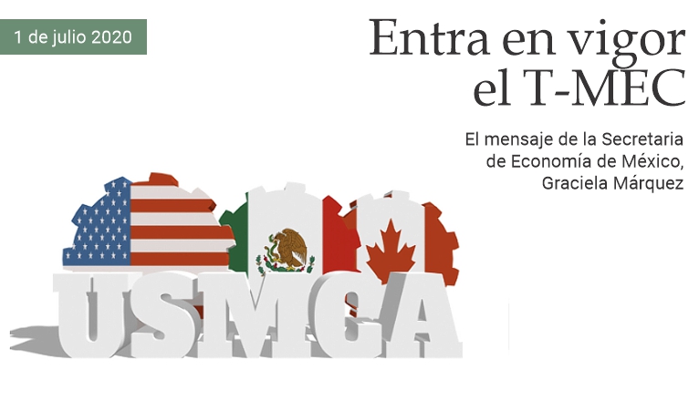 Entra en vigor el T-MEC