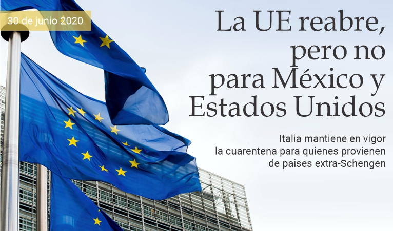 La UE reabre, pero no para Mxico y Estados Unidos