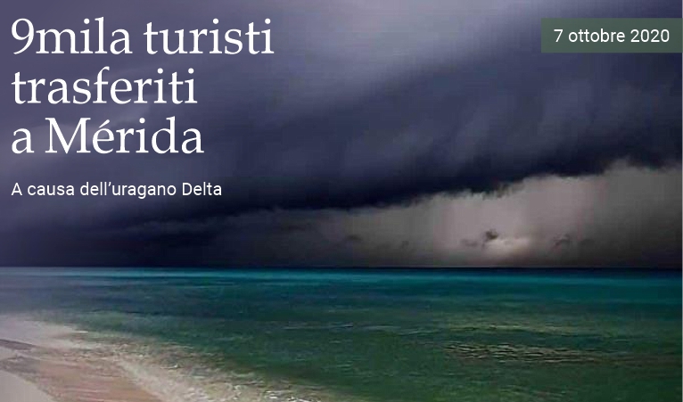 9mila turisti trasferiti a M�rida