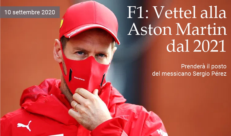 F1: Vettel alla Aston Martin dal 2021