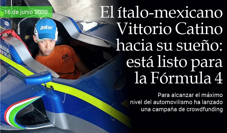 El �talo-mexicano Vittorio Catino listo para la F4