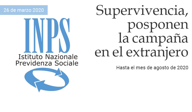 Supervivencia, posponen la campa�a en el exterior